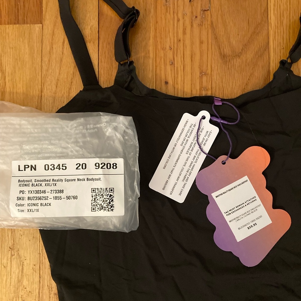 Yitty Smoothed Reality Squareneck Bodysuit